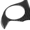 for Alfa Romeo Giulia Stelvio 2017- Carbon Fiber Gear Shift Panel Multimedia Buttons Frame Sticker Decoration