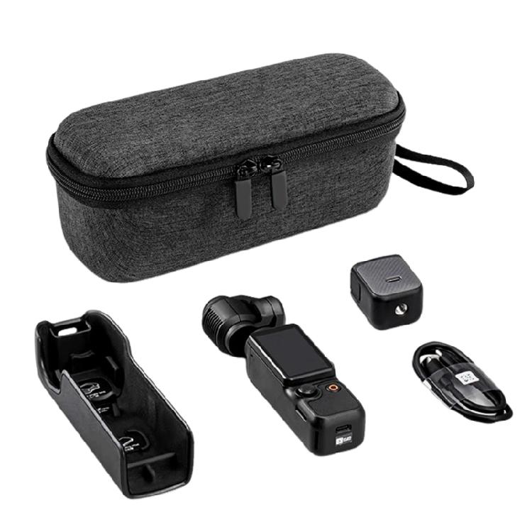 Camera Bag with Soft Lining Shockproof Double Layered for Pocket 3 Enhances Protections Camera Holder Case