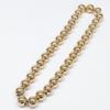 JIL SANDER [Beautiful Condition] 925 Sphere Ball Necklace S Gold colorUsed