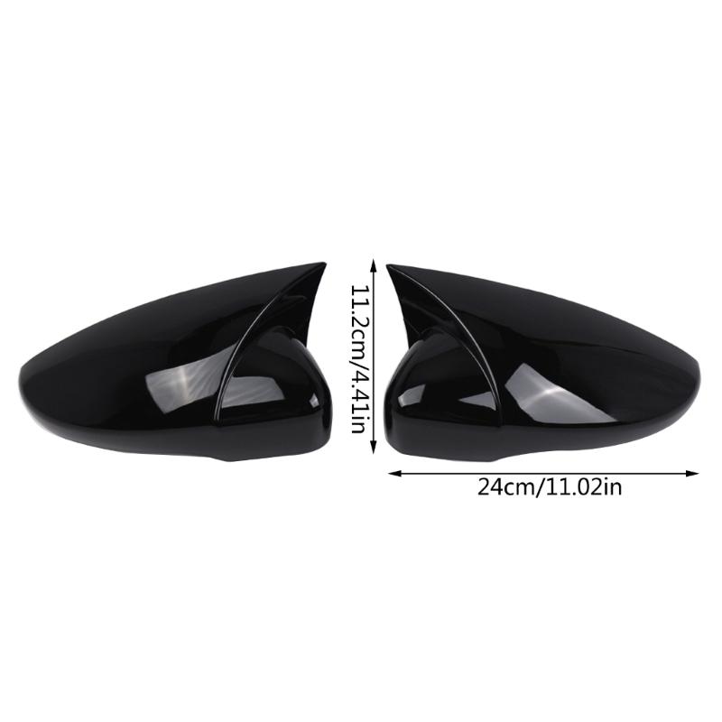 Проста установка Пара накладок на дзеркала заднього виду Клейка кришка дзеркала-крила для 09-17