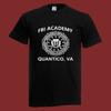 FBI Academy Quantico VA Mens Black Size S-5XL