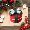 Christmas Mini Candy Box Ornaments Small Gift Box Tree Hanging Decoration for Xmas New Year Party Decor