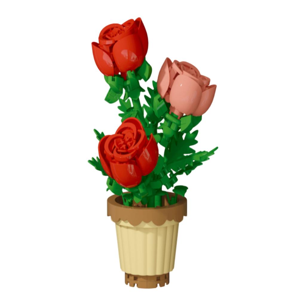 Creative Building Small Particles Puzzle Assembly Building