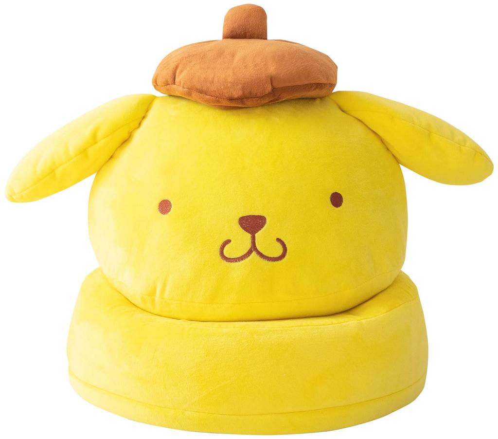 Miyatake Seisakusho Sanrio Cute Compact Chair YS-S4040 (Pom Pom Purin)