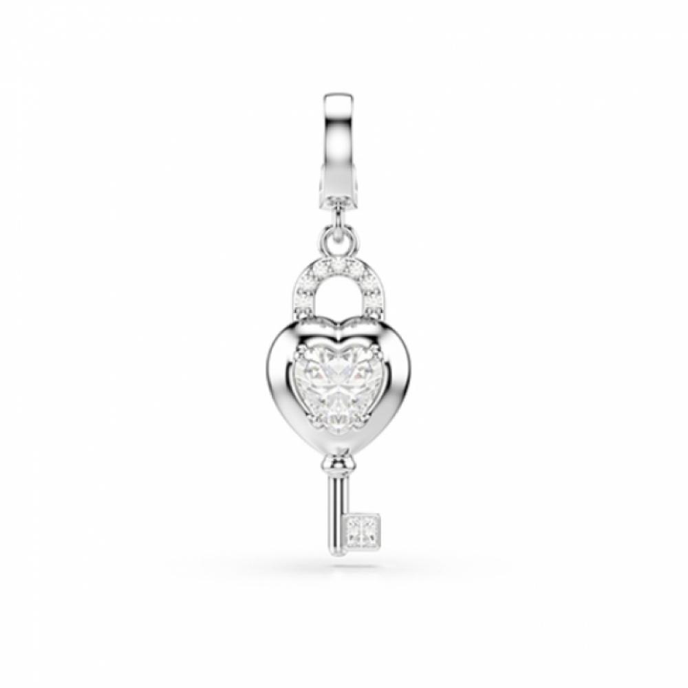 Swarovski Idyllia Charm Heart With Key Charm 5742957