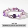 Jingdong Seven-Color Agate Chip Elastic Bracelet