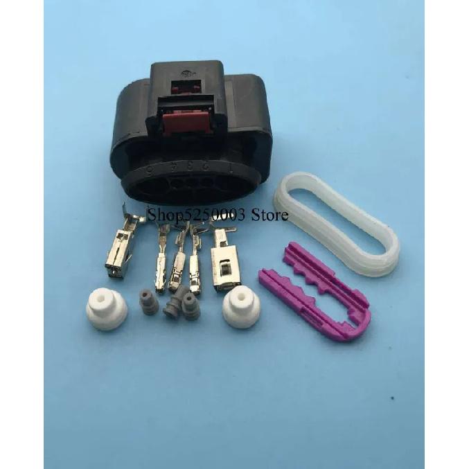 5sets 5pin Hybrid 1.5mm 6.3mm Auto Female Housing Plug Modified Parts Wiring Harness Connector 1K0919231