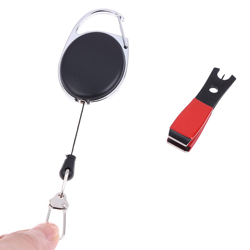 Tragbare Edelstahl Meeresangeln Fels Schnurschneider Mit Hebeschlaufe Schlupfleine Angelwerkzeug Multifunktionale Angelzange