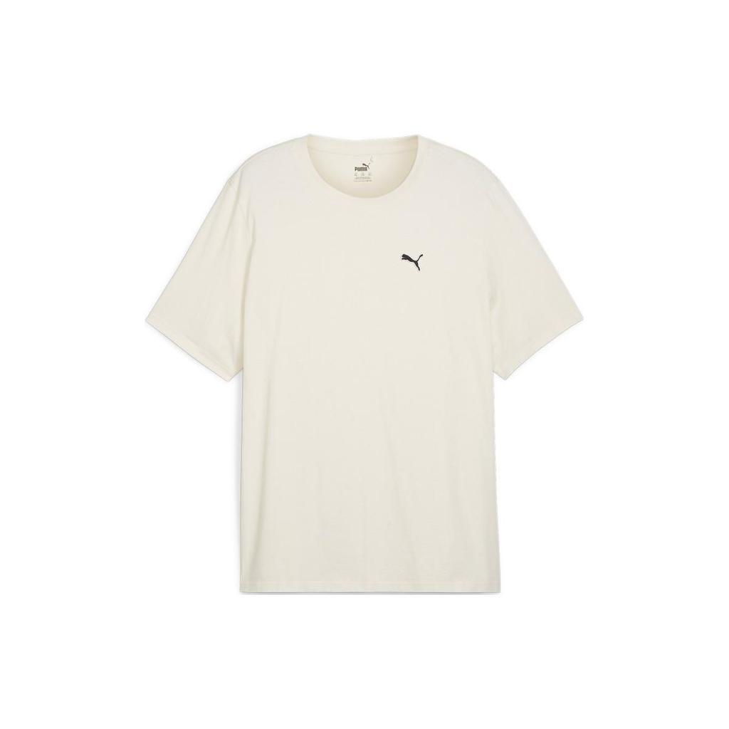 Puma Better Essentials Einfarbiges Rundhals Kurzarm T-Shirt Herren Tops Weiß 675977-99