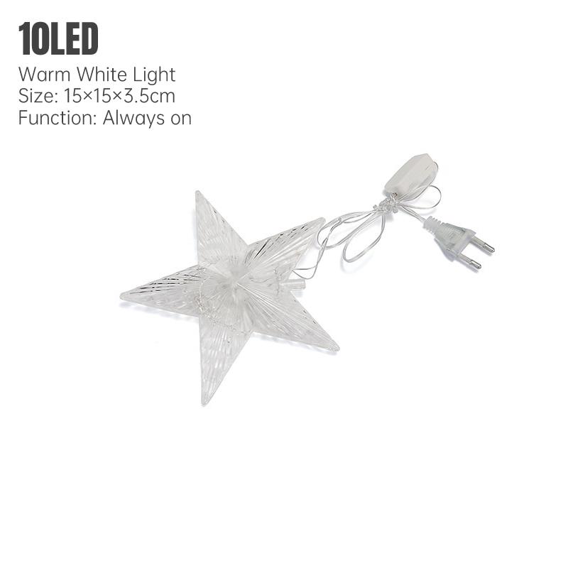 

Рождественская елка Top Star LED Light Decoration Рождественская подвеска для дома Ночной светильник Декор Рождественский подарок Navidad 2023