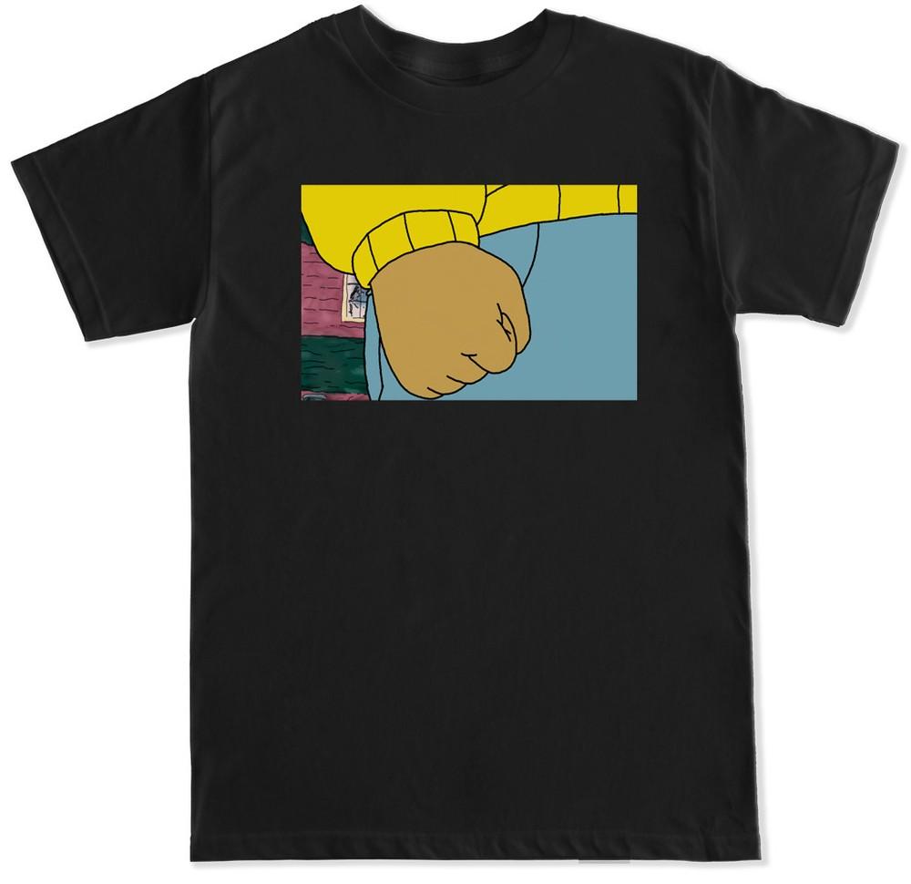 ARTHUR FIST MEME HUMOR FUNNY TREND VIRAL GOAT BASKETBALL JAMES MENS T SHIRT Unisex T-Shirt XXL