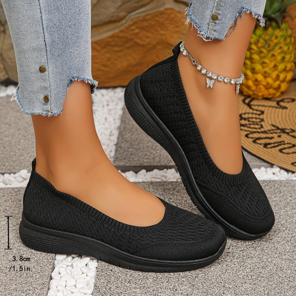 Fashion New Women's Shoes Soft Sole Cloth Large Casual Mesh Sports Casual Vulcanized Shoes Low Heels Trainers Sneakers Fashion