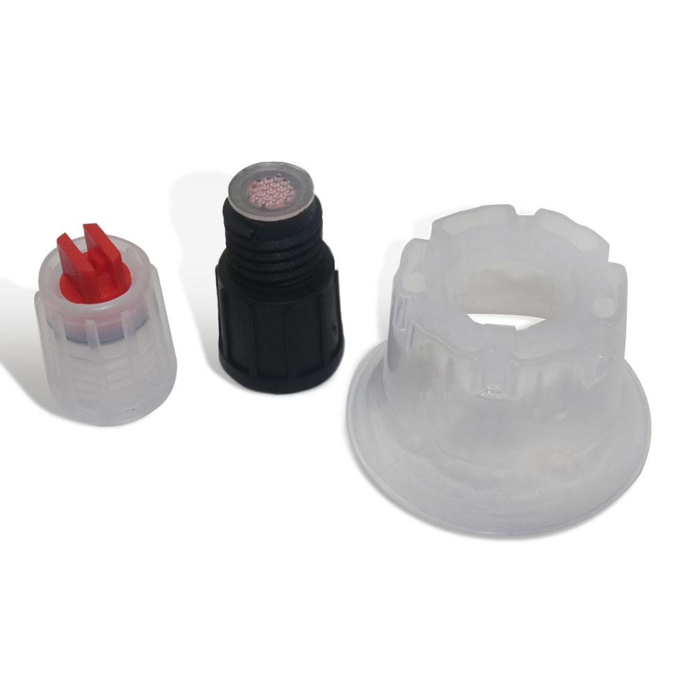 1PC Foam Nozzle Car Wash Foam Spray Nozzle Windscreen Fan Foam Nozzle Internal Thread Car Wash Water Gun Nozzle