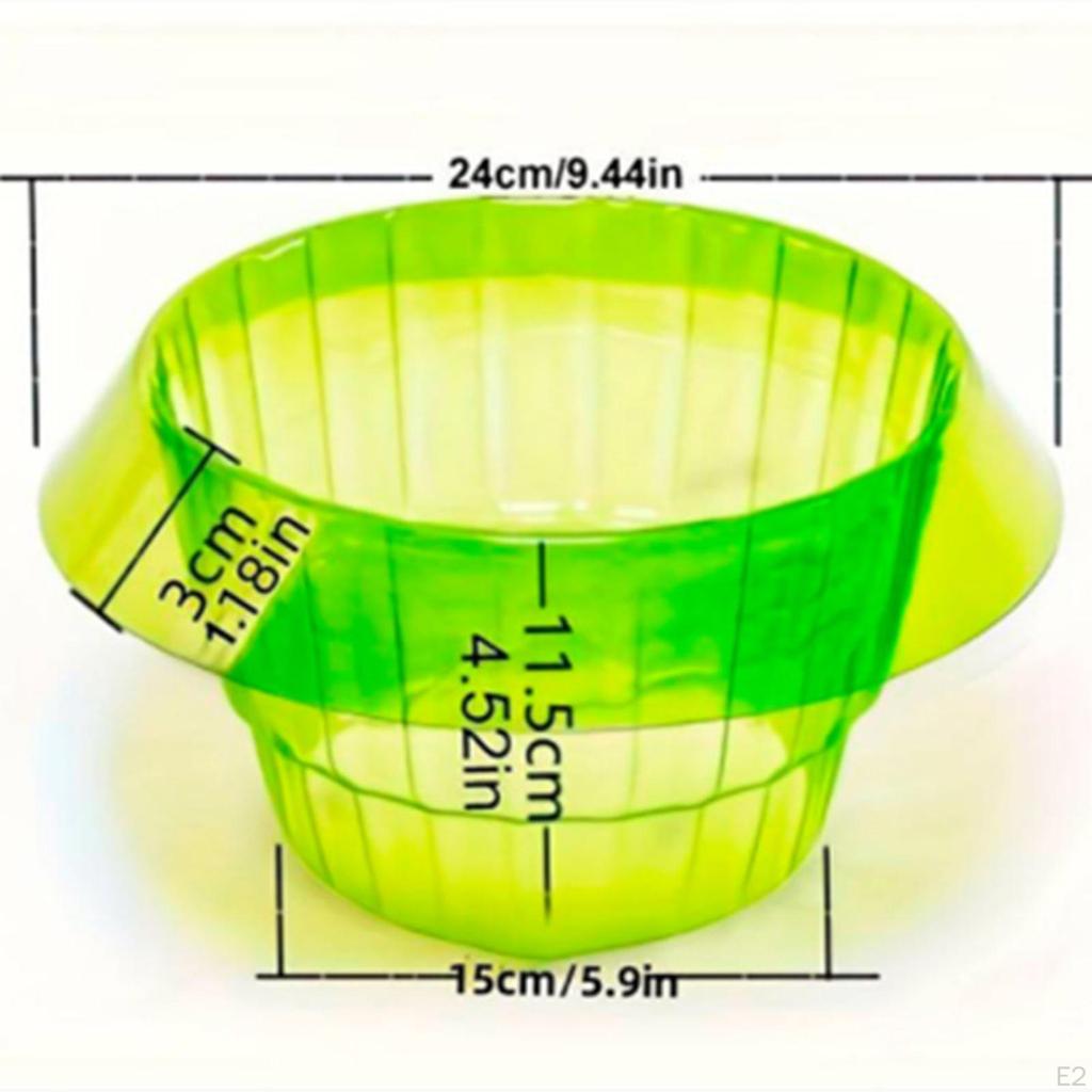 2Pcs Plant Covers Sturdy Vegetable Protection Easy To Use Clear Garden Cloches