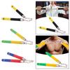 Foam Nunchucks for Kids Adults Toy Nunchakus Sports Practicing Taekwondo Black Yellow
