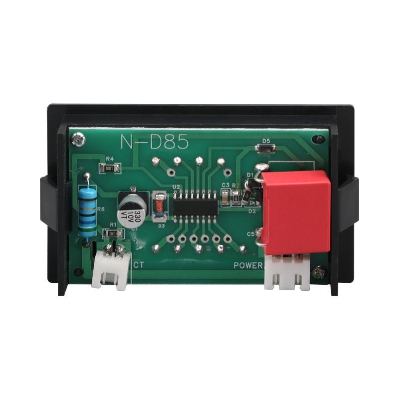 D85-5035VA Small Dual Display Single Phase AC Voltage Meter Ammeter Digital Display Board Meter AC60-500V 100A