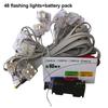 Multistyles Kite Flying Led Lamp Diy Luminous Kite Edge Light Shinning Hanging on Kite Line