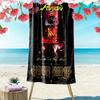 Name Custom Poison Print Beach Towel, Large Soft Quick Dry Towel for Beach Camping Swimming
