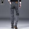 PLAYBOY Men's Autumn/Winter Loose Straight Casual Jeans