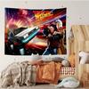 BBack To The Future Tapestry Customizable Tapestries Of Various Styleswall Hangings Celebrity Photo Printingwall Hangings