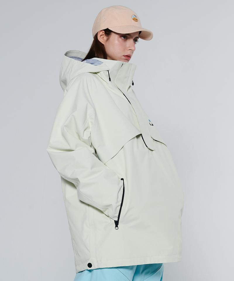 Doll Outerwear [Doll X Dumdidum] 2425 Spica Boardwear Anorak Jacket Ivory Unisex