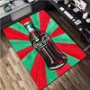 Coca Cola Print Rug - Home Decoration Carpet For Living Room Bedroom Flooring Computer Chair Area Rug