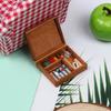 1:12 Dollhouse Miniature Artist Paint Pen Wood Box Toys For Dolls For Kids Gift
