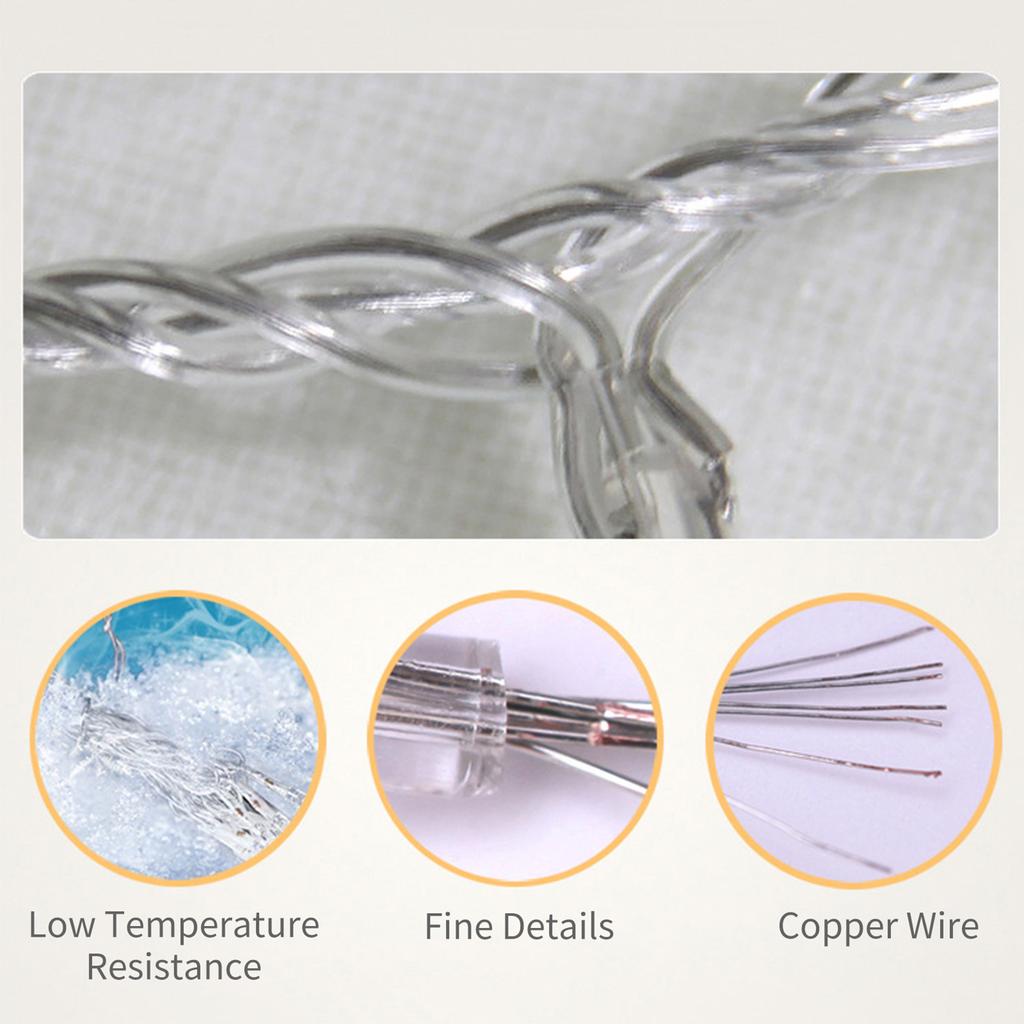 Halloween String Lights 20FT 40LEDs Bat Shaped Decorative Hanging Lights Waterproof Warm White Light Battery Operated