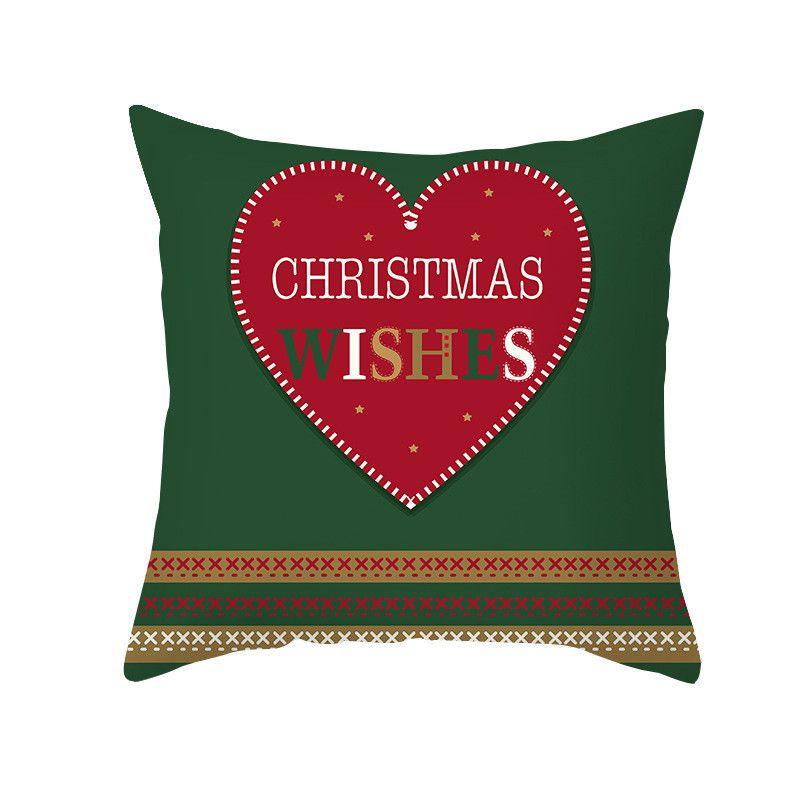 

Festive 18 Inch Merry Christmas Cushion Cover Showcasing Cheerful Santa Claus Motif ArmyGreen