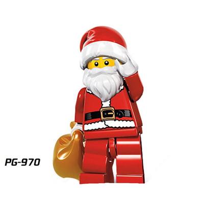 Vánoční dárek Jednotlivý prodej Minifigurka PG970 Hračka Dětská vzdělávací hračka Minifigurka Skládání stavebnic pro vlastní potřebu
