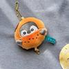 Cartoon Penguin Plush Keychain With Pp Cotton Filling For School Bag Accessory