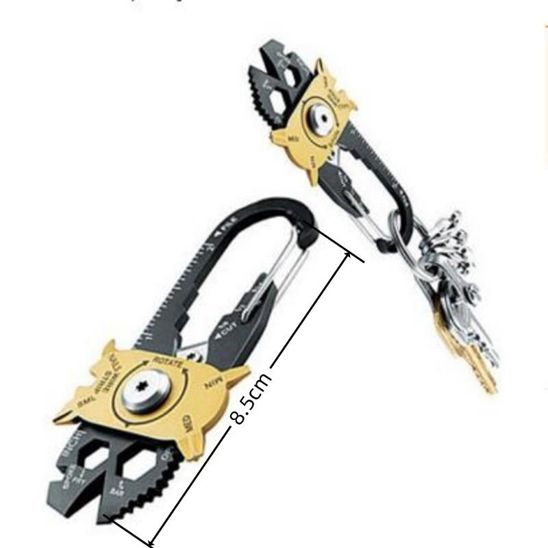 Creative Roulette Multifunctional Combination Tool 20 In 1 Stainless Steel Wrench Screwdriver EDC Outdoor Portable Small Tool