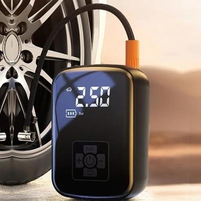 Bomba de aire inteligente de 150 PSI, compresor automático portátil para inflar neumáticos de motocicletas y bicicletas