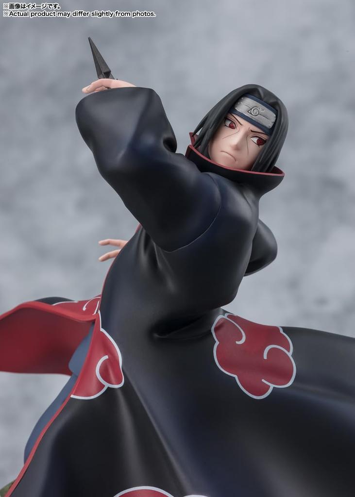TAMASHII NATIONS Figuarts ZERO Fierce NARUTO Shippuden Uchiha Itachi Mangekyo Sharingan Light and Darkness Approximately 240mm ABS PVC Complete Figure