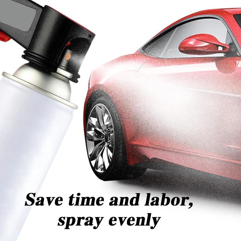 Portable Plastic Spray Gun Handle Universal Polishing Paint Spray Guns Adaptor Reusable Spraying Hand Spray Gun Car Paint Tools