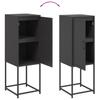 Highboard Black 36 x 39 x 107 cm Steel