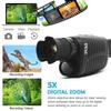 Dispozitiv de vedere nocturnă cu infraroșu HD 1080P Cameră monoculară cu dublă utilizare Telescop digital Monocular Telescop portabil pentru drumeții în aer liber cu card de 64 GB