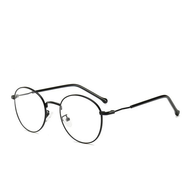 Rose Gold Oval Prescription Glasses Anti Blue Light Photochromic Myopia Hyperopia Progressive Bifocal Eyewear