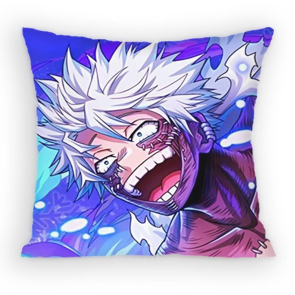 Dabi My HHero AAcademiaS Pillow Case Sofa Living Room Bedroom Headboard Backrest Cushion Square Cushion Nap Time