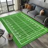 3D Soccer Football Sport Area Rug,Carpet Rug for Living Room Bedroom Sofa Doormat Kitchen Decoration Kid Play Non-slip Floor Mat