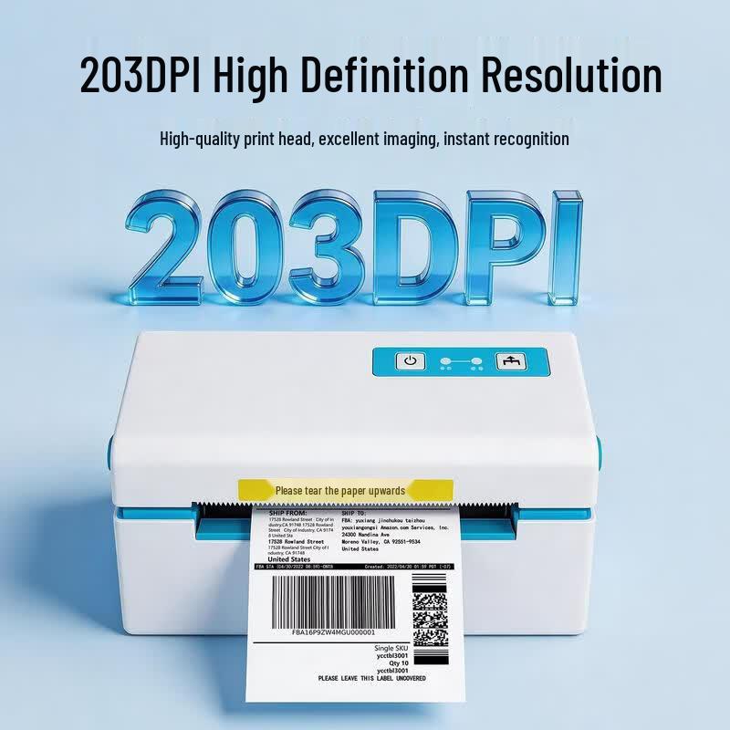 Gprinter 1122D Thermal Label & Waybill Printer CN Plug (adapter Included)