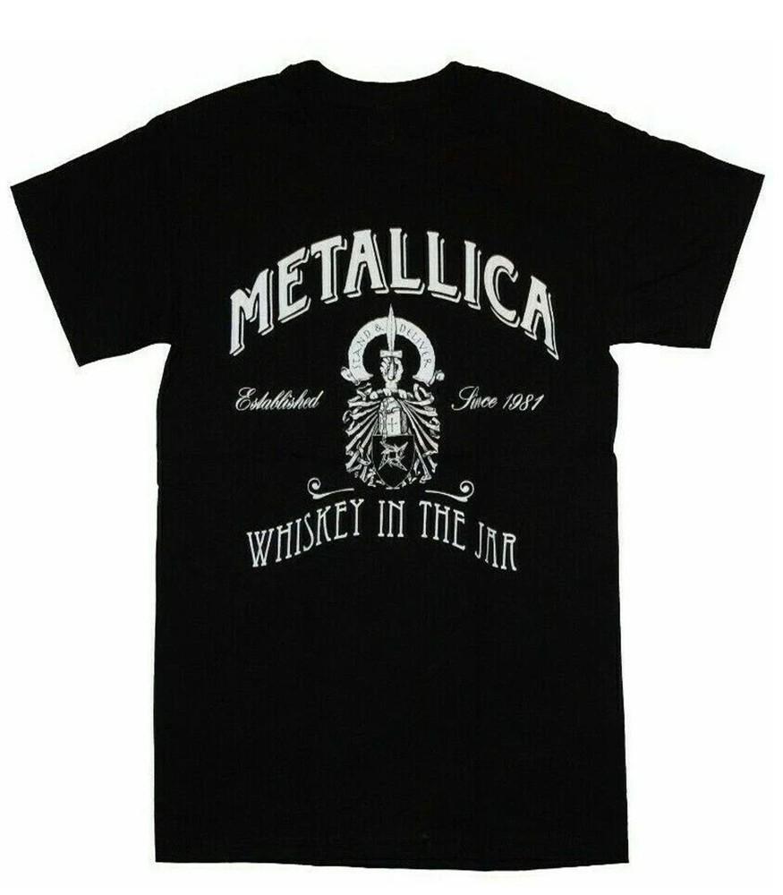 

Metallica Whiskey In The Jar T Shirt Unisex T-Shirt XXXL