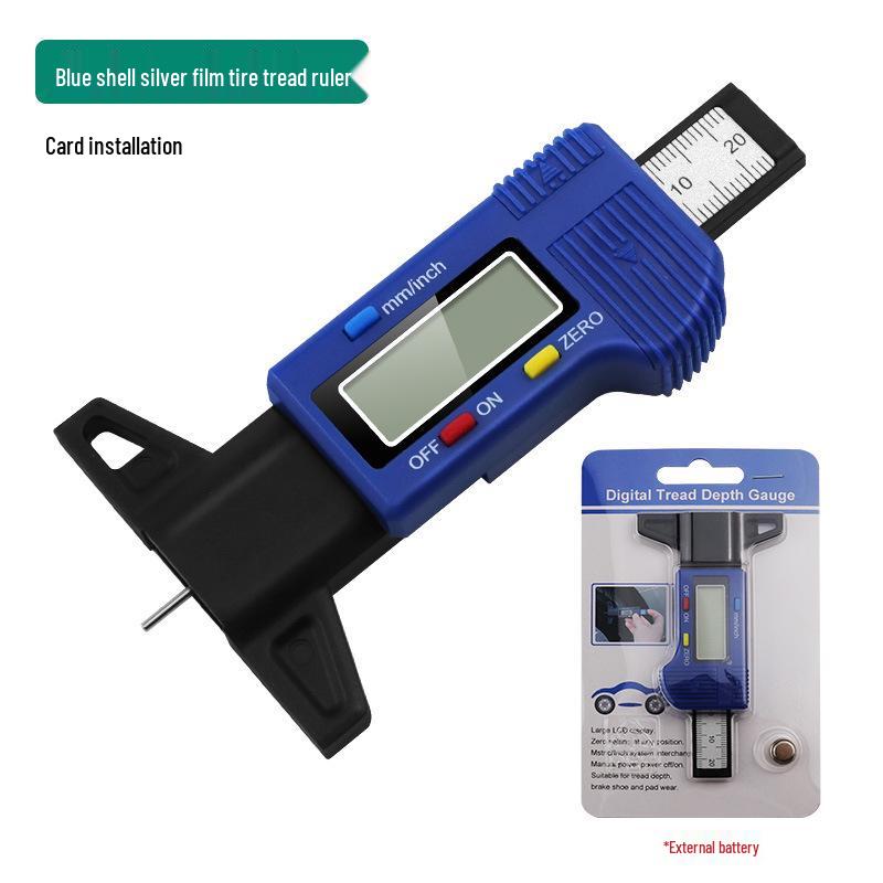 Digital Tire Tread Depth Gauge for Car Wear Detection