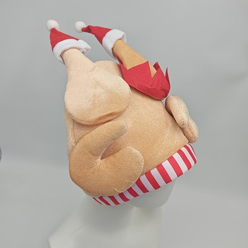

Christmas Turkey Hat, Thanksgiving Cartoon Turkey Hat, Thanksgiving Chicken Leg Hat, European and American Carnival Turkey Hat