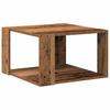 Coffee Table Reclaimed Wood Look 51.5 x 51.5 x 30 cm Engineered Wood