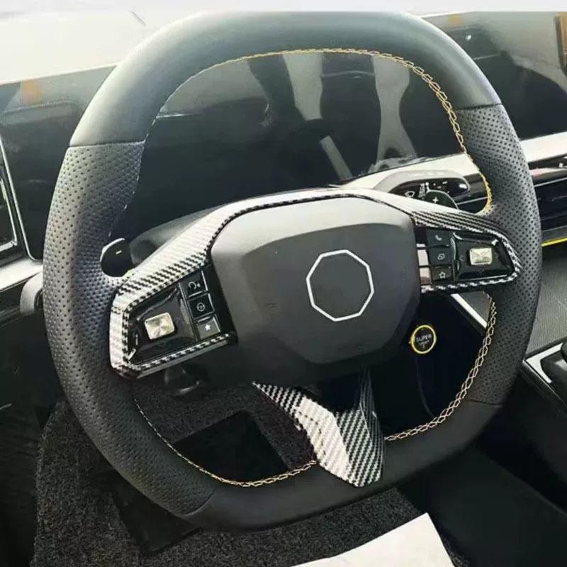For MG HS ZS Hybrid S5 S6 EV 2026 Steering Wheel Button Trim Styling Sticker Interior Modification Accessories