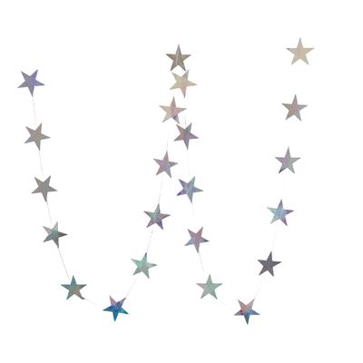 1 Stück Set 13ft Silber Papierkarten Banner Dekorationen für Geburtstagsparty Personalisiertes Banner Hängende Banner Dekoration Banner