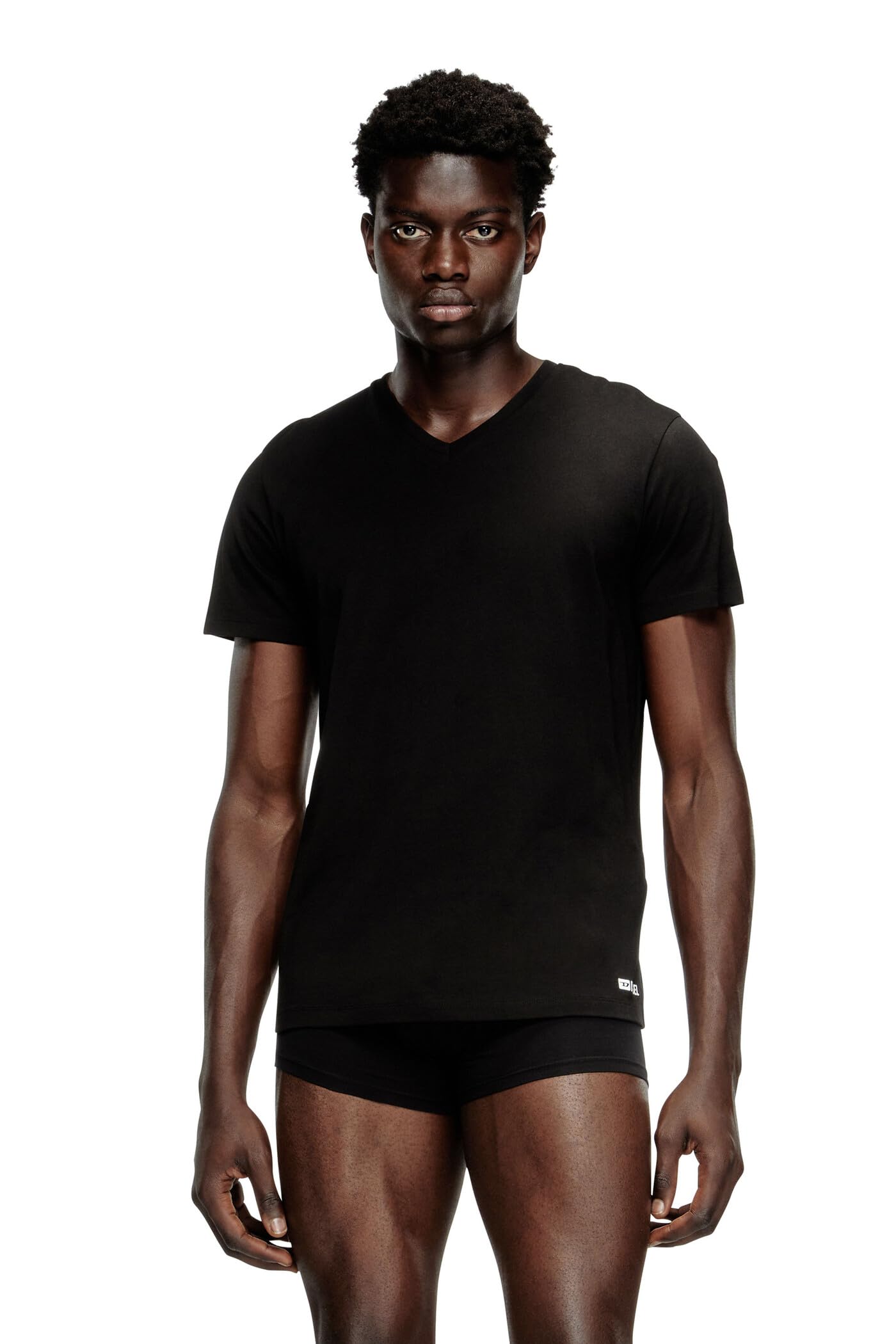 

Diesel Men s MICHAEL-D-BOX-3PACK T-Shirt, Size L, Black, Size E4101 (A178290LIAD)