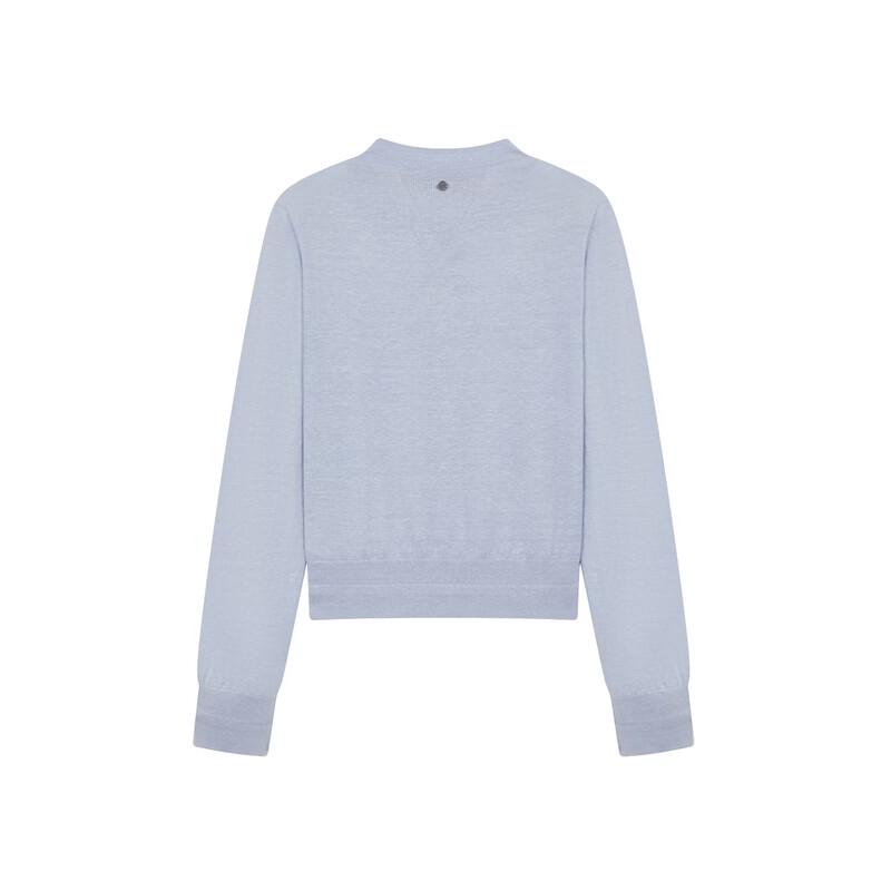 Teenie Weenie Women's Bear Letter Knitted Cardigan