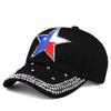 Colorful Diamond-studded Summer Baseball Cap Travel Sun Hat Peaked Cap Hip Hop Hat Mesh Sun Hat